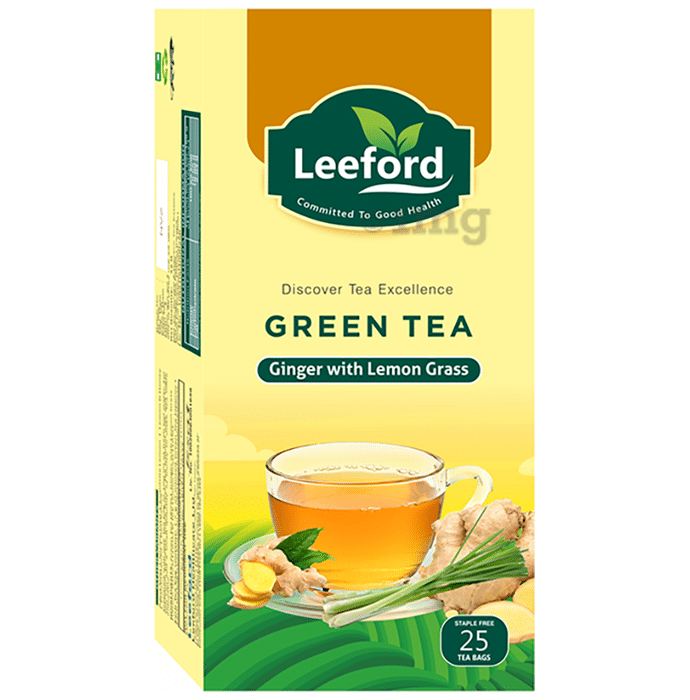 Leeford Green Tea Ginger and Lemongrass