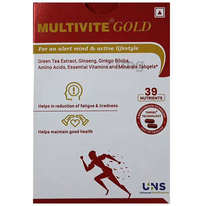 Multivite Gold Daily Health Supplement Tabgels