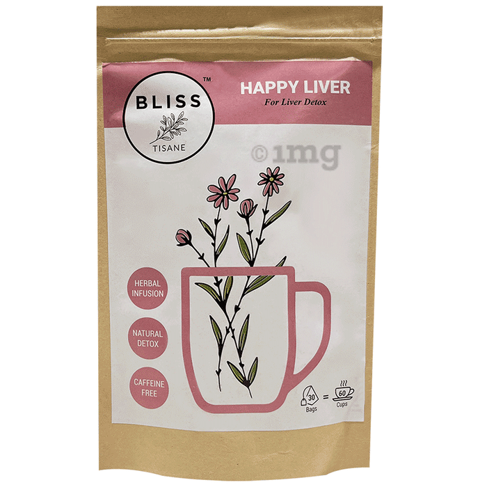 Bliss Tisane Herbal Tea for Liver Care | Liver Relief | Liver Detox | Liver Health Cure (2gm Each)