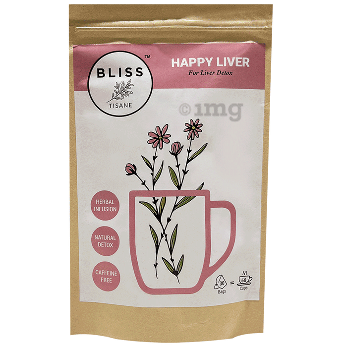 Bliss Tisane Herbal Tea for Liver Care | Liver Relief | Liver Detox | Liver Health Cure (2gm Each)