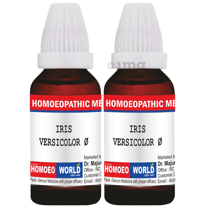 Dr. Majumder Homeo World Iris Versicolor Mother Tincture (30ml Each) Q