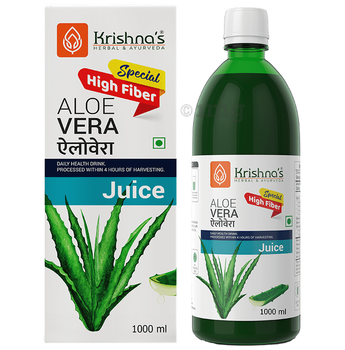 Krishna's Premium Aloe Vera High Fibre Juice