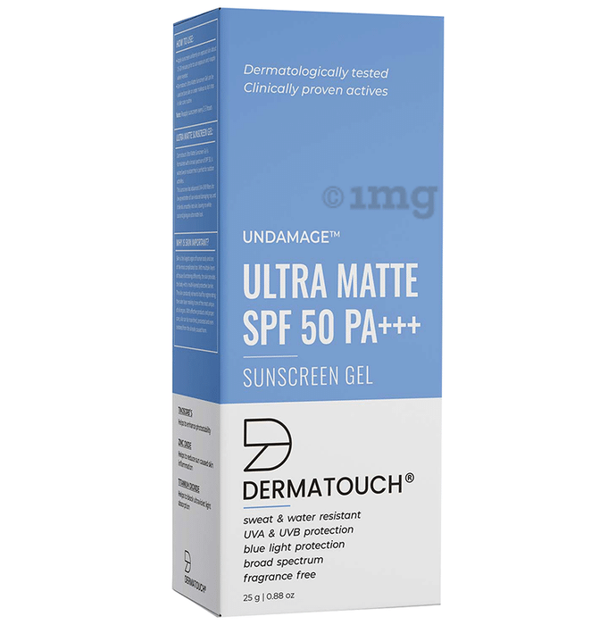 Dermatouch Ultra Matte Sunscreen Gel SPF 50 PA+++