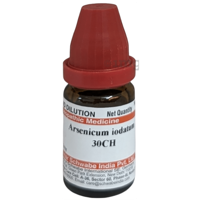 Dr Willmar Schwabe India Arsenicum Iodatum Dilution 30 CH