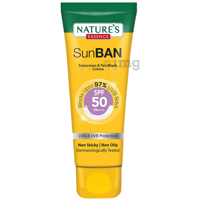 Nature's Essence Sunban Sunscreen & Tan Block Lotion SPF 50 PA+++