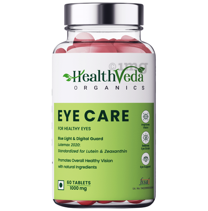 Health Veda Organics Plant Based Eye Care Veg Tablet