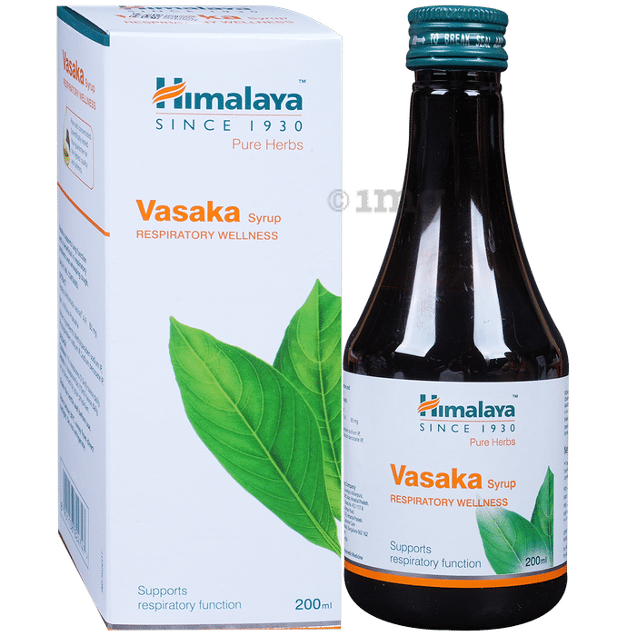 Himalaya Wellness Pure Herbs Vasaka Respiratory Wellness Syrup