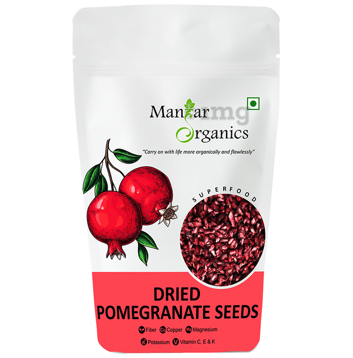 ManHar Organics Dried Pomegranate (Anardana) Seeds