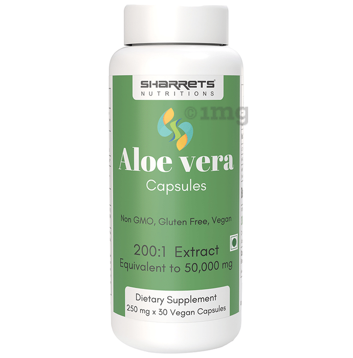 Sharrets Nutritions Aloe Vera 250mg Capsule