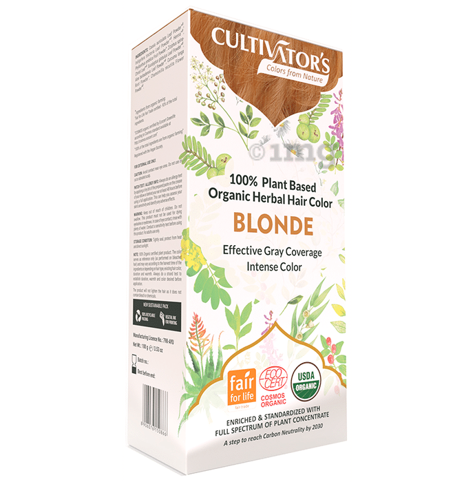 Cultivator's Organic Herbal Hair Color Blonde