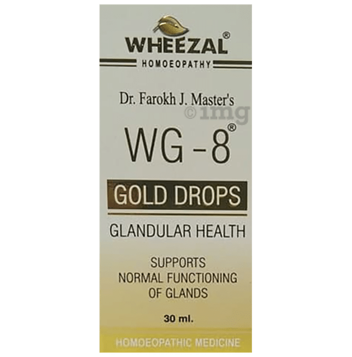 Wheezal WG8 Glandular Health Gold Drop