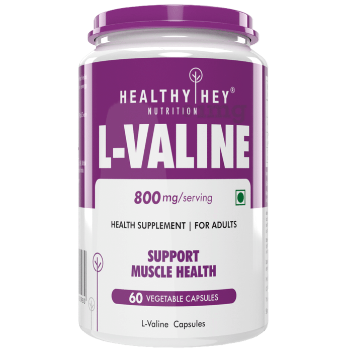 HealthyHey Nutrition L-Valine Vegetable Capsule