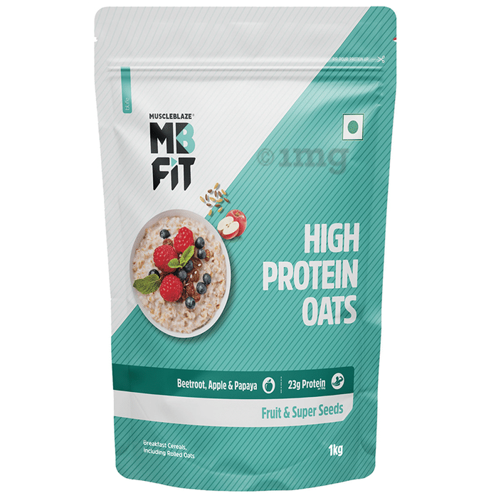 MuscleBlaze MB Fit High Protein Oats for Weight Management Fruits & Super Seeds