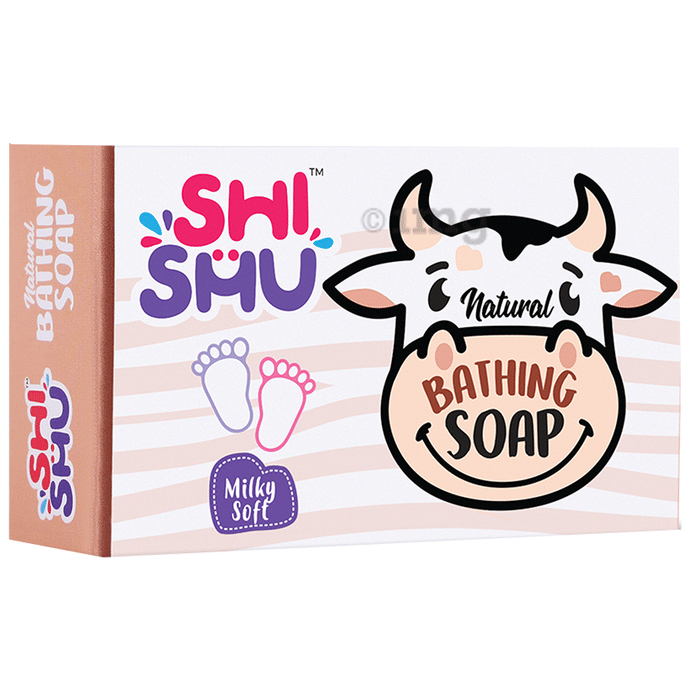 Shishu Natural Milky Soft Bathing Baby Soap