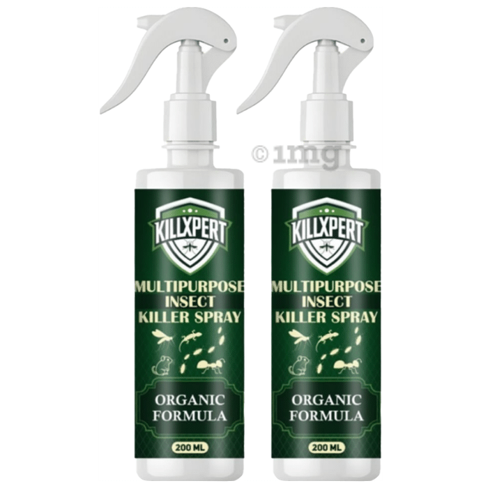 Killxpert Multipurpose Insect Killer Spray (200ml Each)