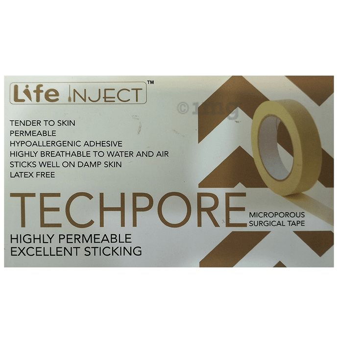 Life Inject Techpore Life Inject Micropore Tape 5cm x 9m