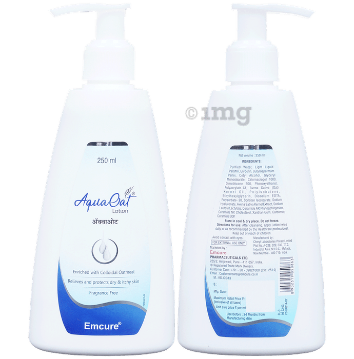 Aqua Oat Moisturizing Lotion | For Dry & Itchy Skin