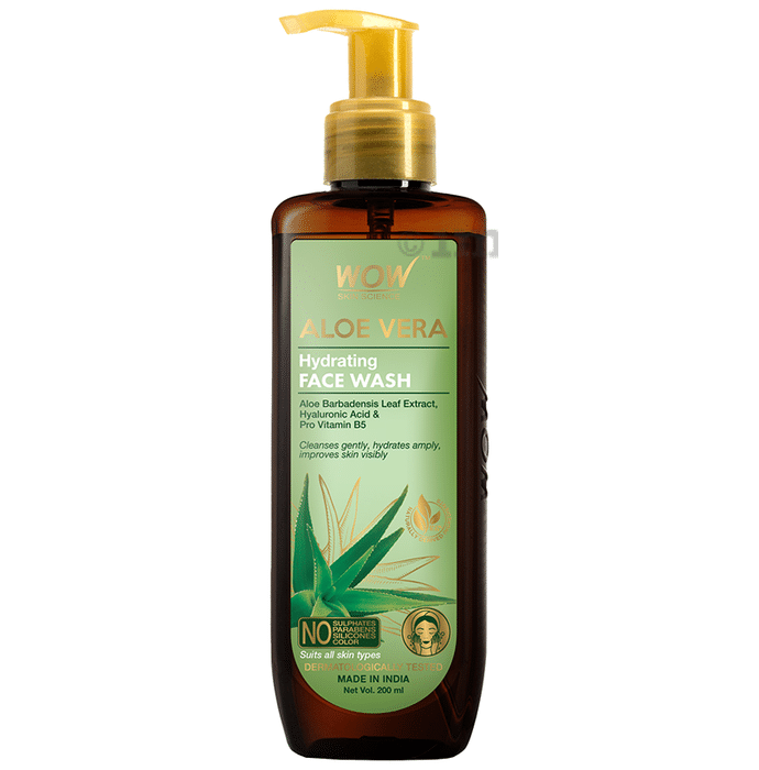 WOW Skin Science Aloe Vera Hydrating Face Wash