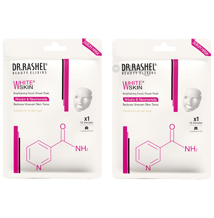 Dr. Rashel White skin Sheet Mask(20gm Each)