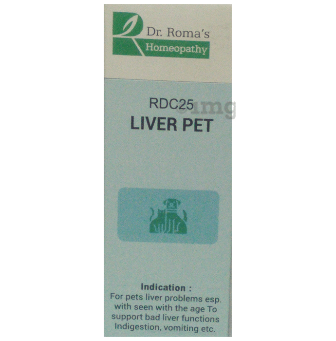Dr. Romas Homeopathy RDC 25 Liver Pet Pills