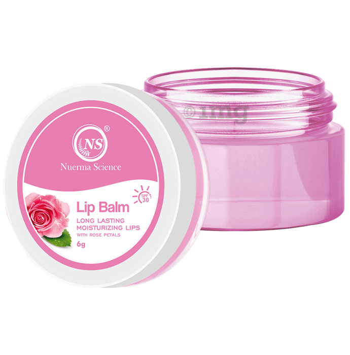 Nuerma Science Lip Balm SPF 30 with Rose Petals