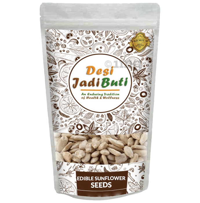 Desi Jadi Buti Edible Sunflower Seeds Buy packet of 100.0 gm Seeds at