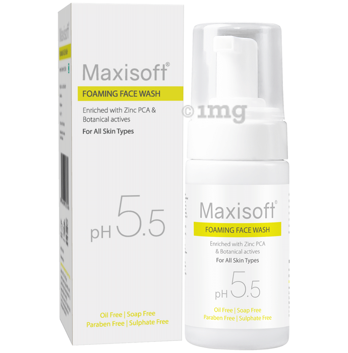 Maxisoft PH 5.5 Foaming Face Wash (100ml Each)