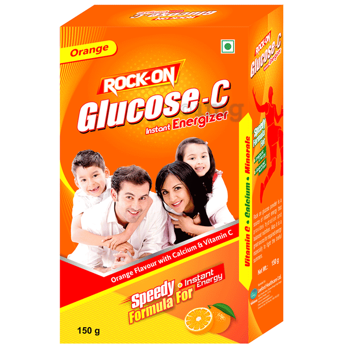 Rock On Glucose-C Powder Orange