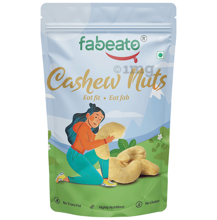Fabeato  Cashew Nuts | Gluten Free Kaju Nuts|Rich in Protein & Fibre