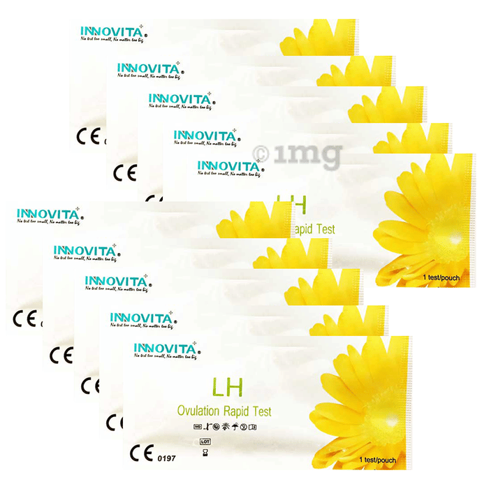 Innovita LH Ovulation Rapid Test Strip Buy box of 10 Test Strips at
