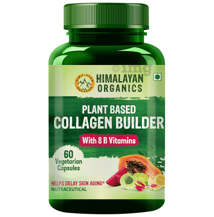 Himalayan Organics Plant Based Collagen Builder Vegetarian Capsule