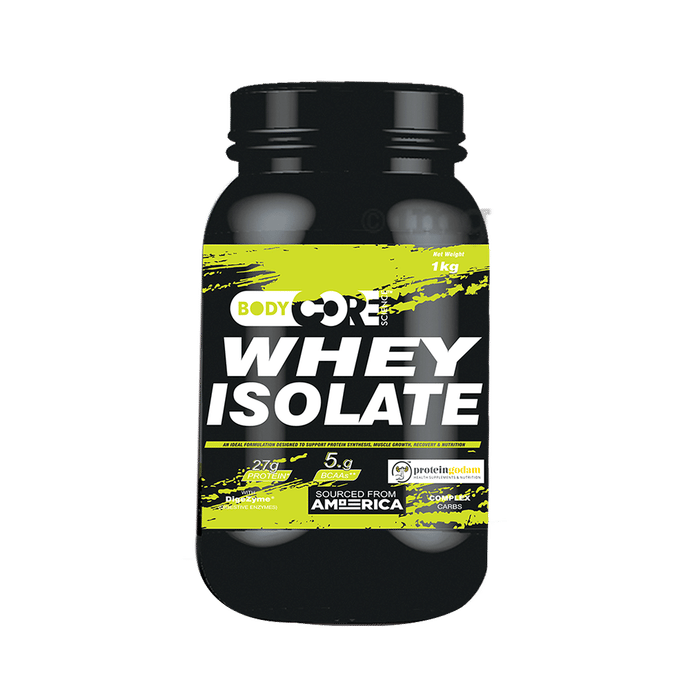 Body Core Science Whey Isolate Powder Chocolate Buy jar of 1 kg Powder