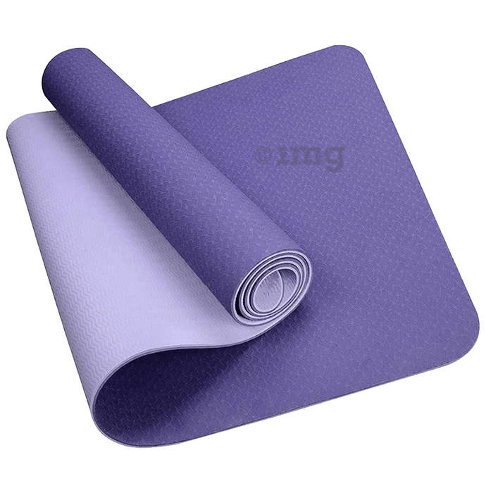 Flexnest Extra Thick TPE Material Yoga Mat Lavender 8mm