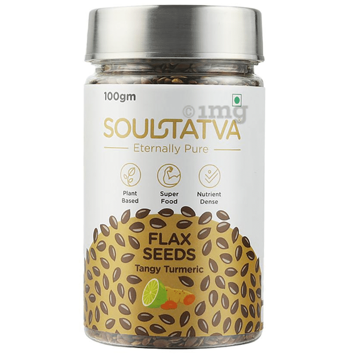 Soultatva Flax Seeds Tangy Turmeric