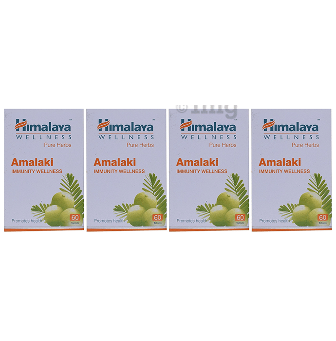 Himalaya Wellness Pure Herbs Amalaki Tablet (60 Each): Buy box of 4.0 ...