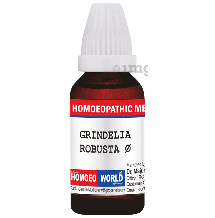 Dr. Majumder Homeo World Grindelia Robusta Mother Tincture (30ml Each) Q