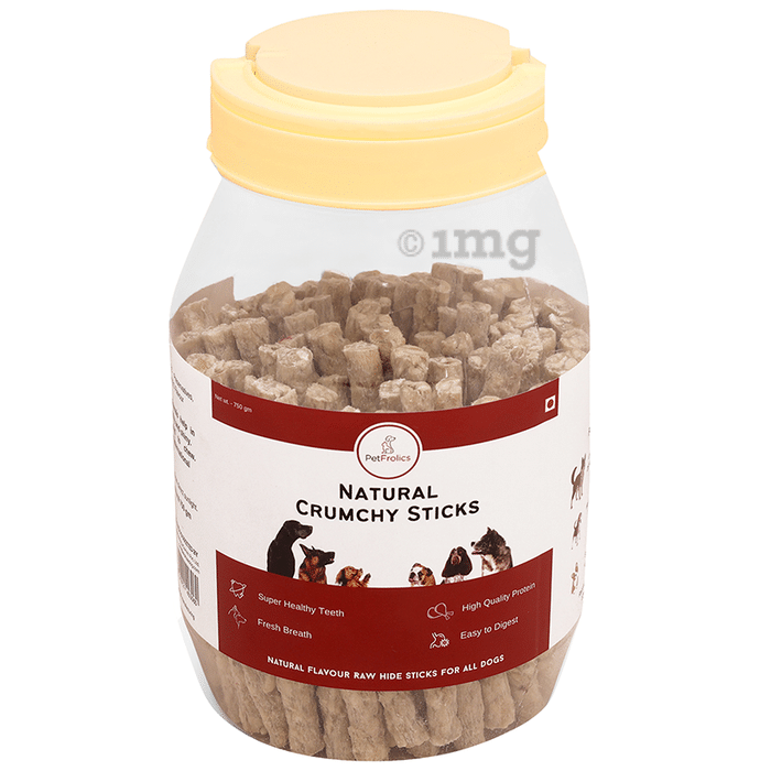 PetFrolics Crumchy Sticks for Dog Natural: Buy jar of 750.0 gm Pet Food ...