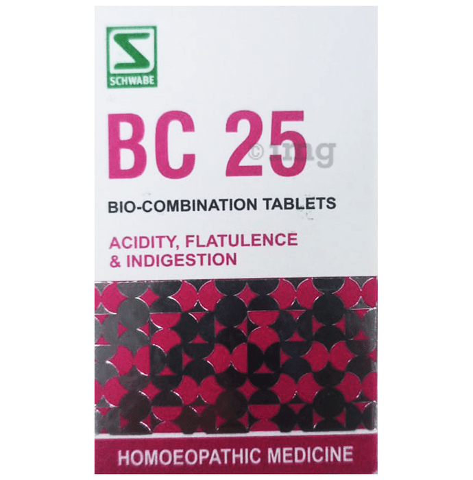 Dr Willmar Schwabe India Bio-Combination 25 (BC 25) Tablet