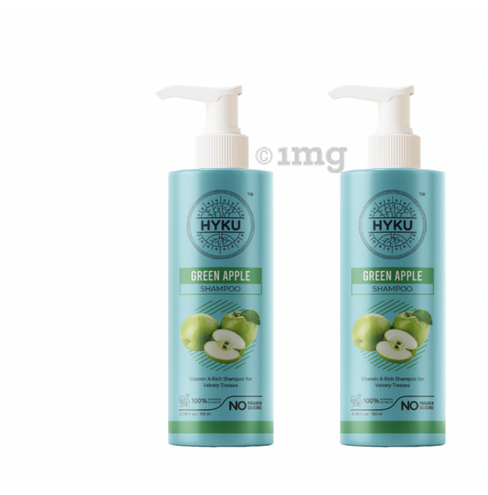 Hyku Green Apple Shampoo (100ml Each)