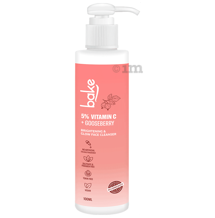 Bake 5% Vitamin C Face Cleanser with Gooseberry
