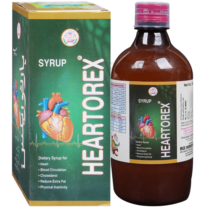 Rex Heartorex Syrup | For Heart Health & Healthy Cholesterol Levels