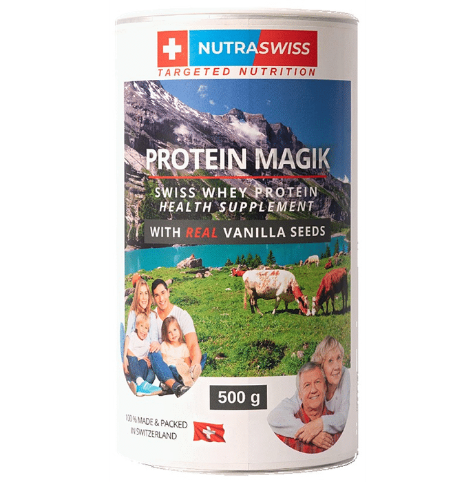 Nutraswiss Whey Protein Magik for Muscle Building & Fat Loss | Powder