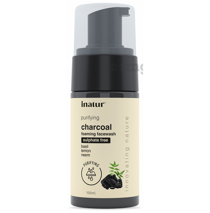 Inatur Foaming  Face Wash Charcoal