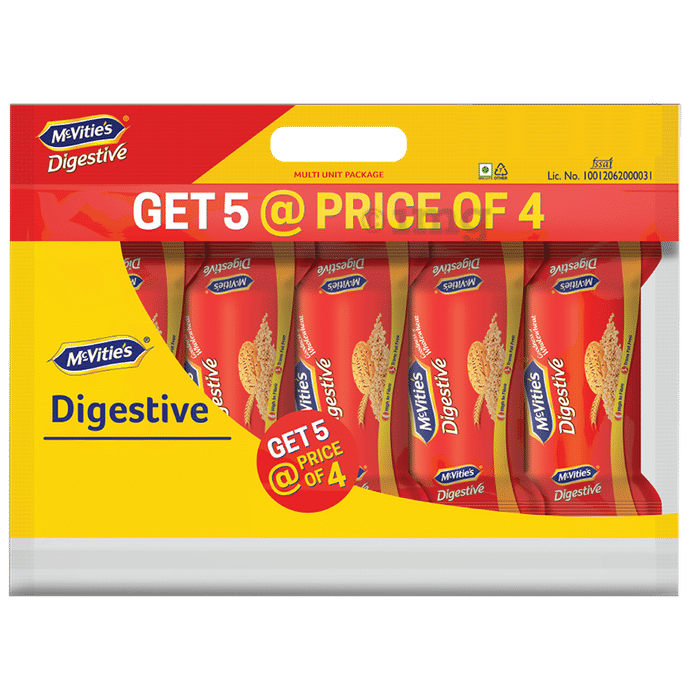 Mcvitie's Digestive Biscuit Get 5 at Price of 4