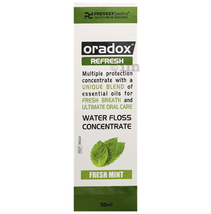 Oradox Refresh Water Floss Concentrate Fresh Mint
