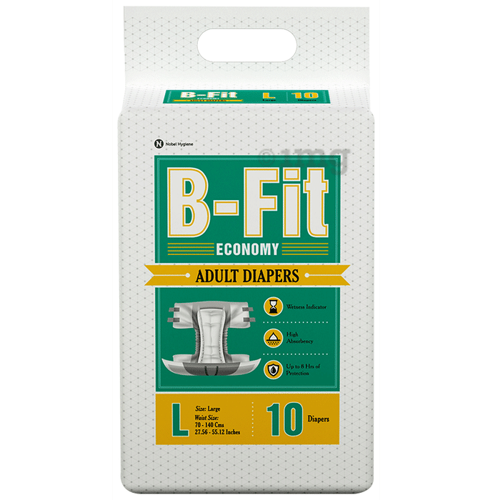 B-Fit Economy Adult Diaper Large