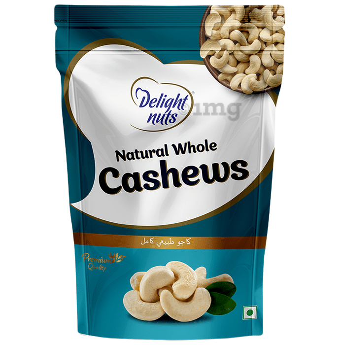 Delight Nuts  Natural Whole Cashews (200gm Each)