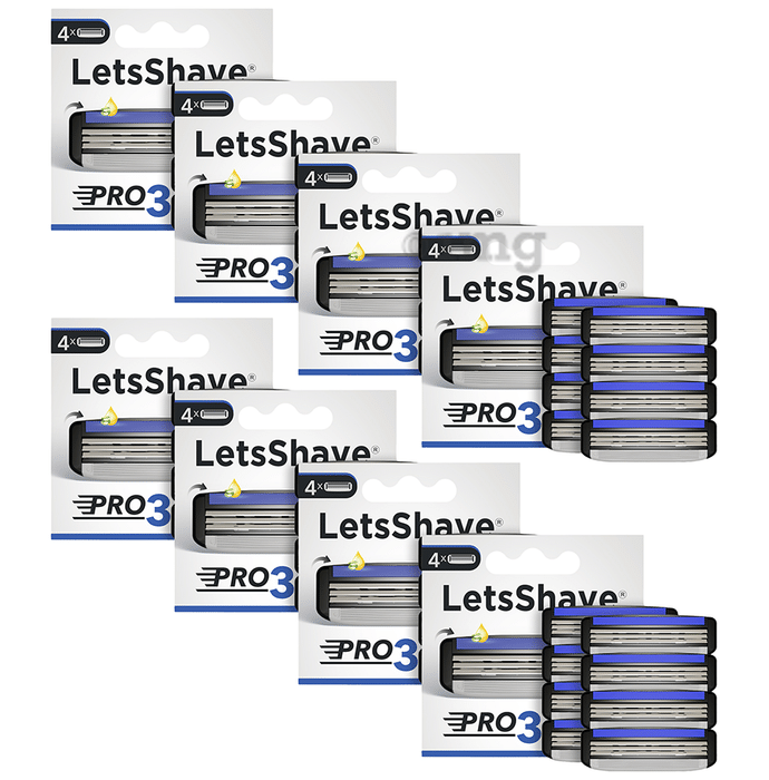 LetsShave Pro 3 Shaving Razor Blade