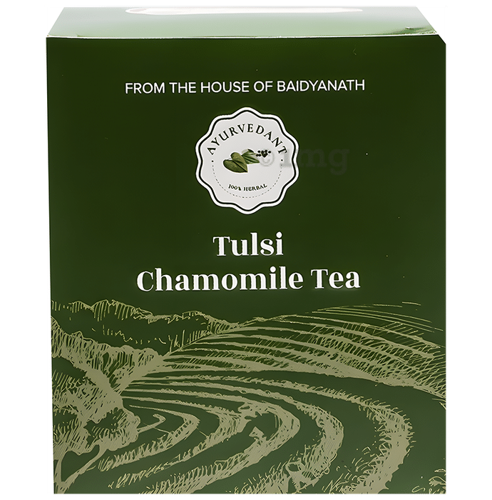 Baidyanath Ayurvedant Tulsi Chamomile Tea (10 Each)