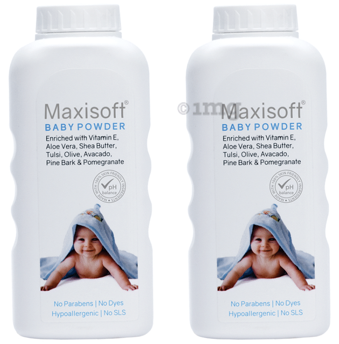 Maxisoft Baby Powder (200gm Each)